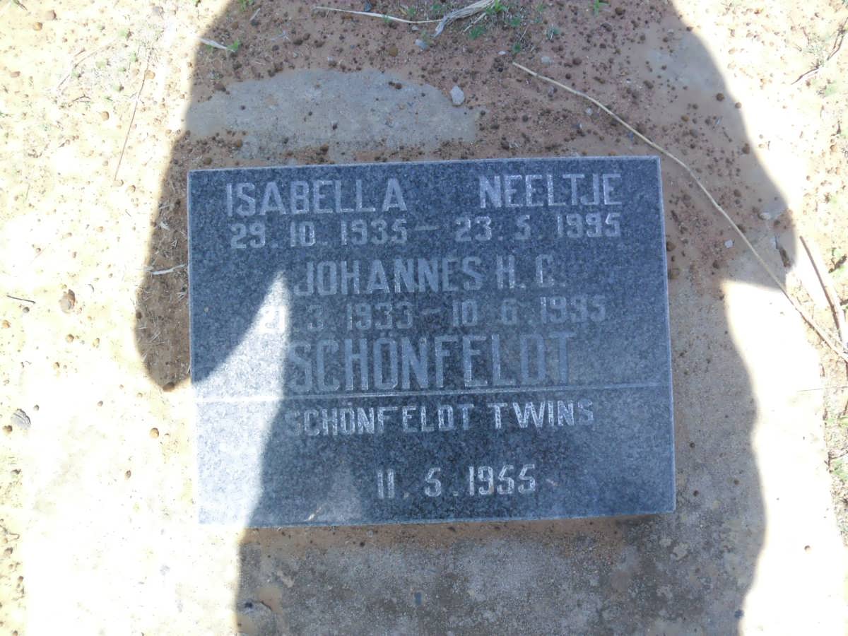 SCHÖNFELDT Johannes H.C. 1933-1995 &amp; Isabella Neeltje 1935-1995 :: SCHÖNFELDT twins -1955