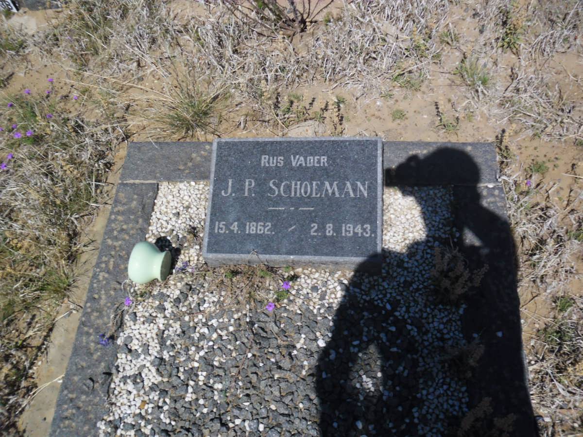 SCHOEMAN J.P. 1862-1943