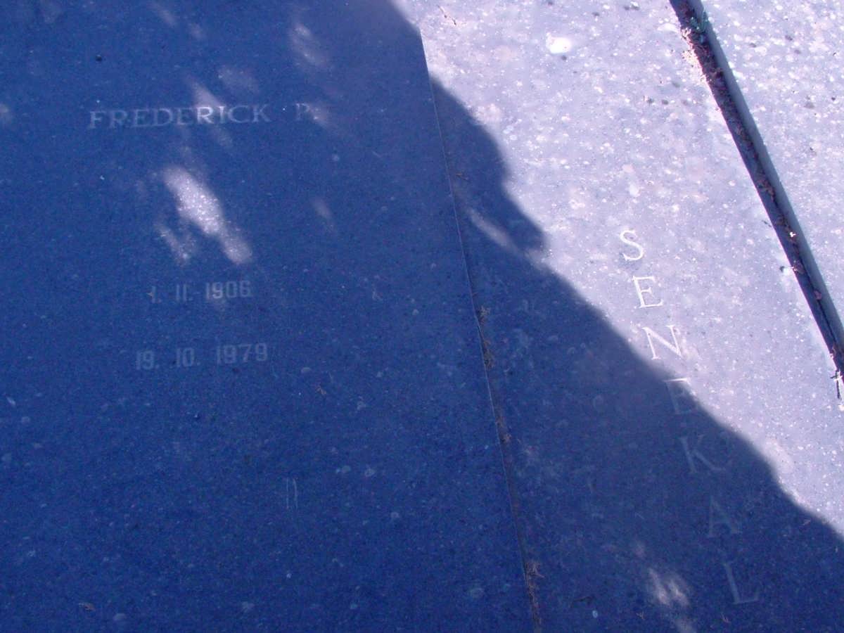 SENEKAL Frederick P. 1906-1979