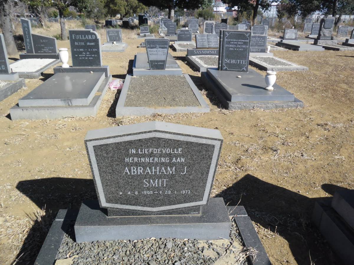 SMIT Abraham J. 1905-1973