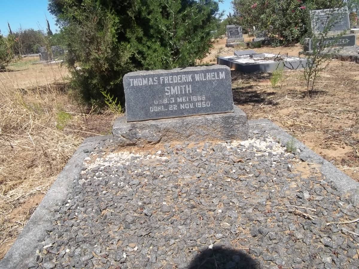 SMITH Thomas Frederik Wilhelm 1886-1950
