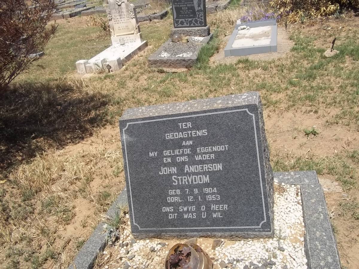 STRYDOM John Anderson 1904-1953