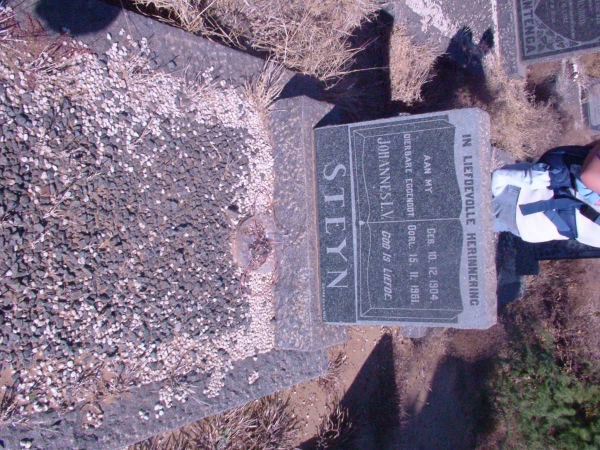 STEYN Johannes L.V. 1904-1981