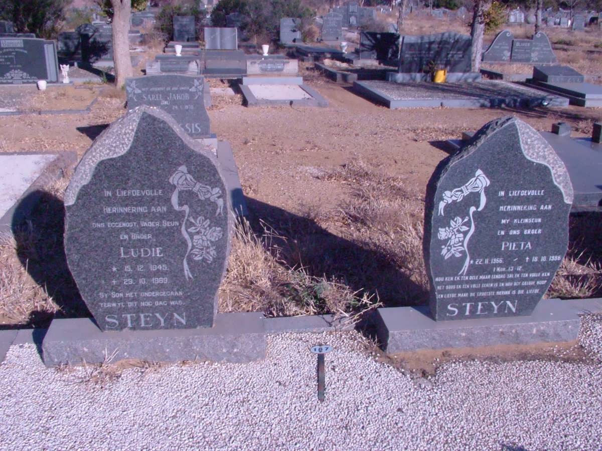 STEYN Ludie 1945-1969 :: STEYN Pieta 1966-1986