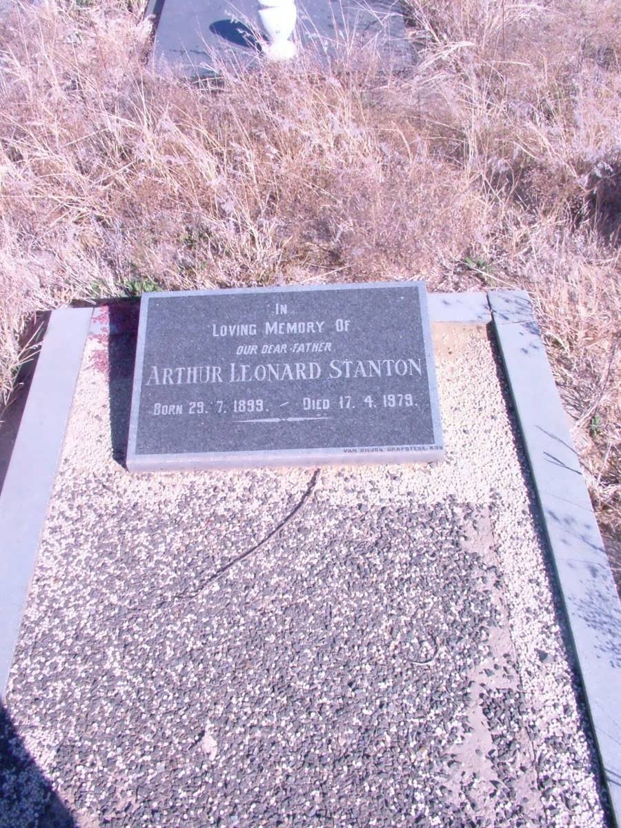STANTON Arthur Leonard 1899-1979