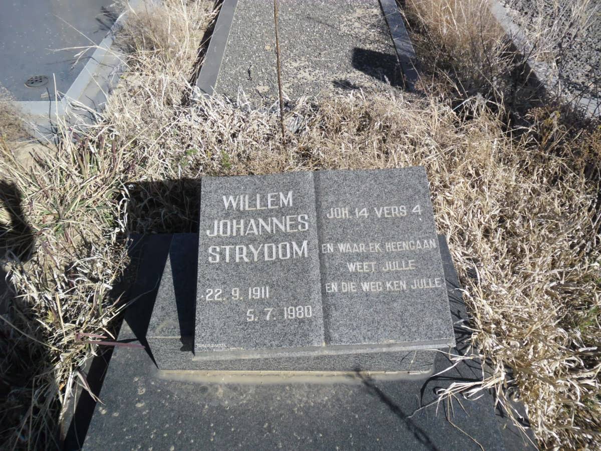 STRYDOM Willem Johannes 1911-1980