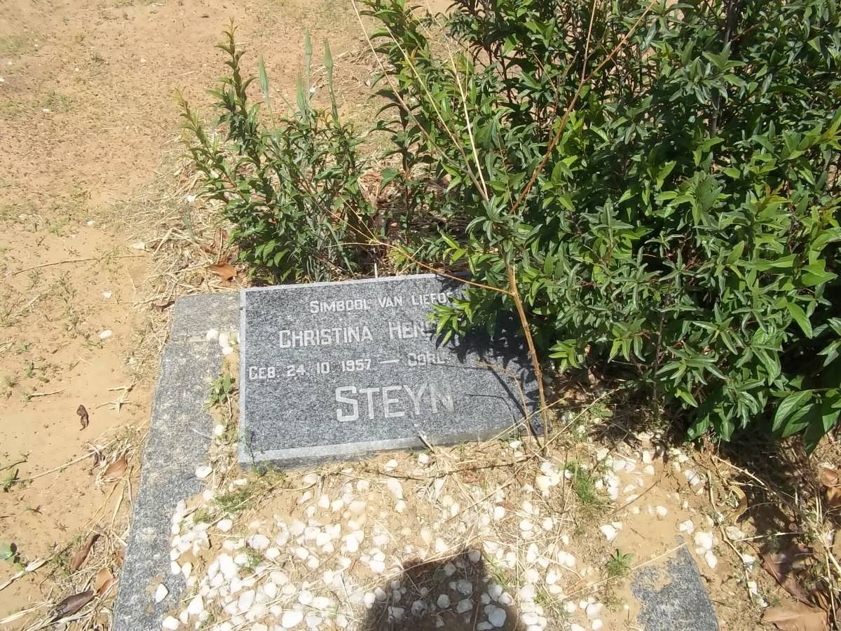 STEYN Christina Hend? 1957-