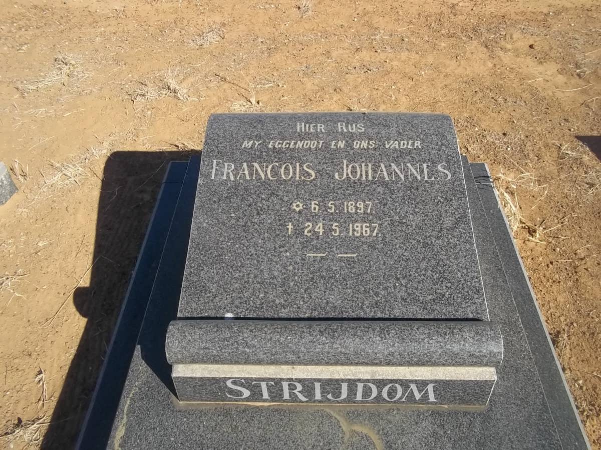 STRIJDOM Francois Johannes 1897-1967