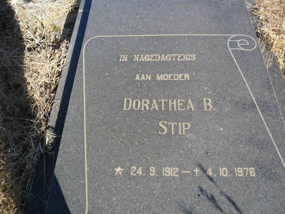 STIP Dorathea B. 1912-1976