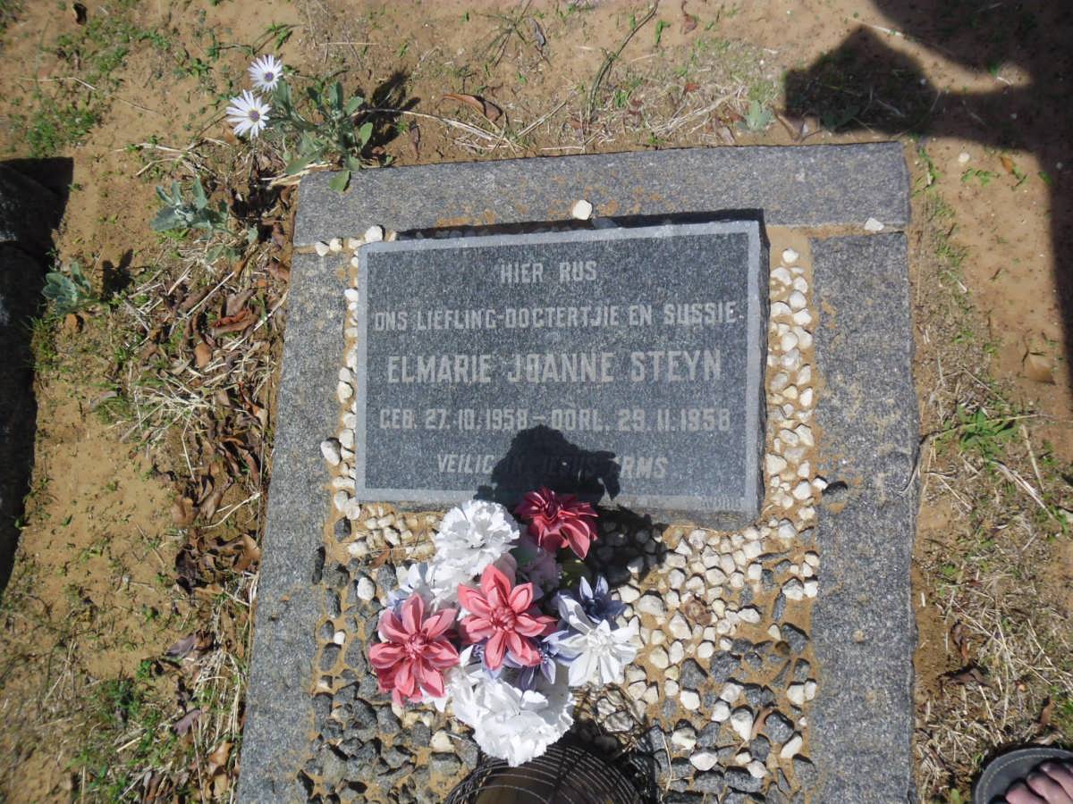 STEYN Elmarie Joanne 1958-1958