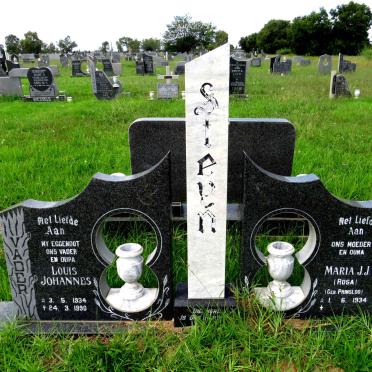 STEYN Louis Johannes 1934-1990 & Maria J.J. 1934-