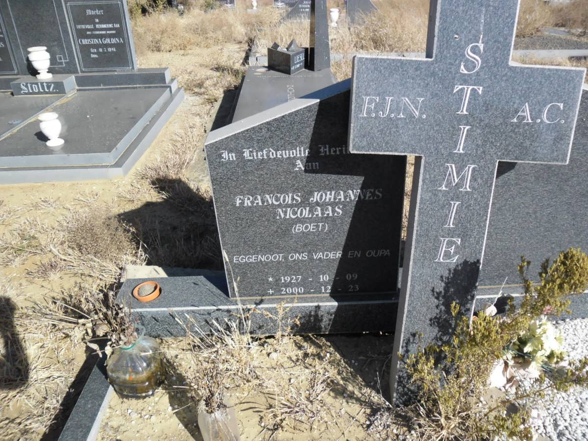 STIMIE Francois Johannes Nicolaas 1927-2000 &amp; A.C.