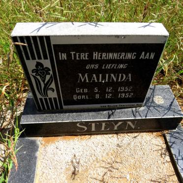 STEYN Malinda 1952-1952
