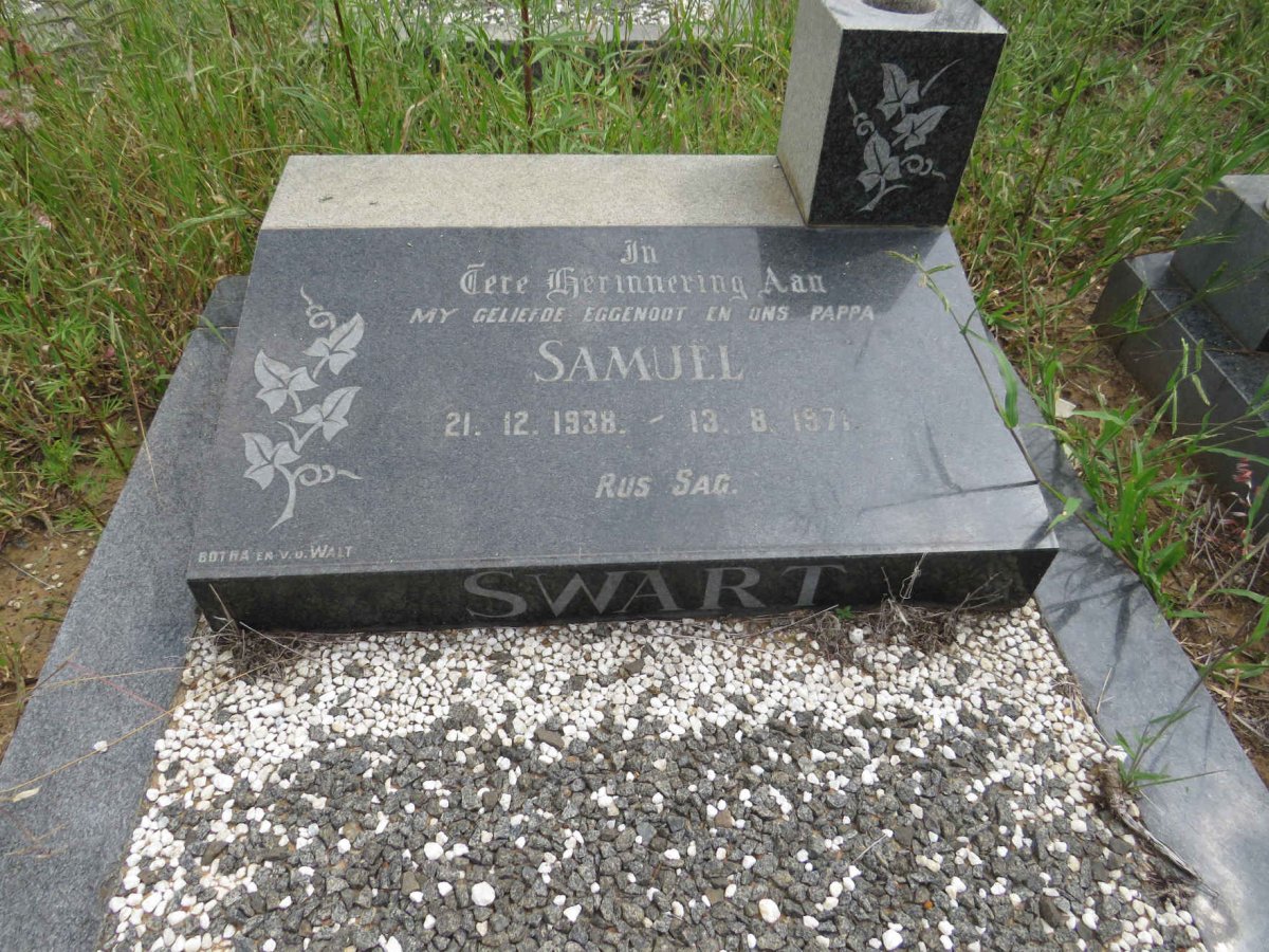 SWART Samuel 1983-1971