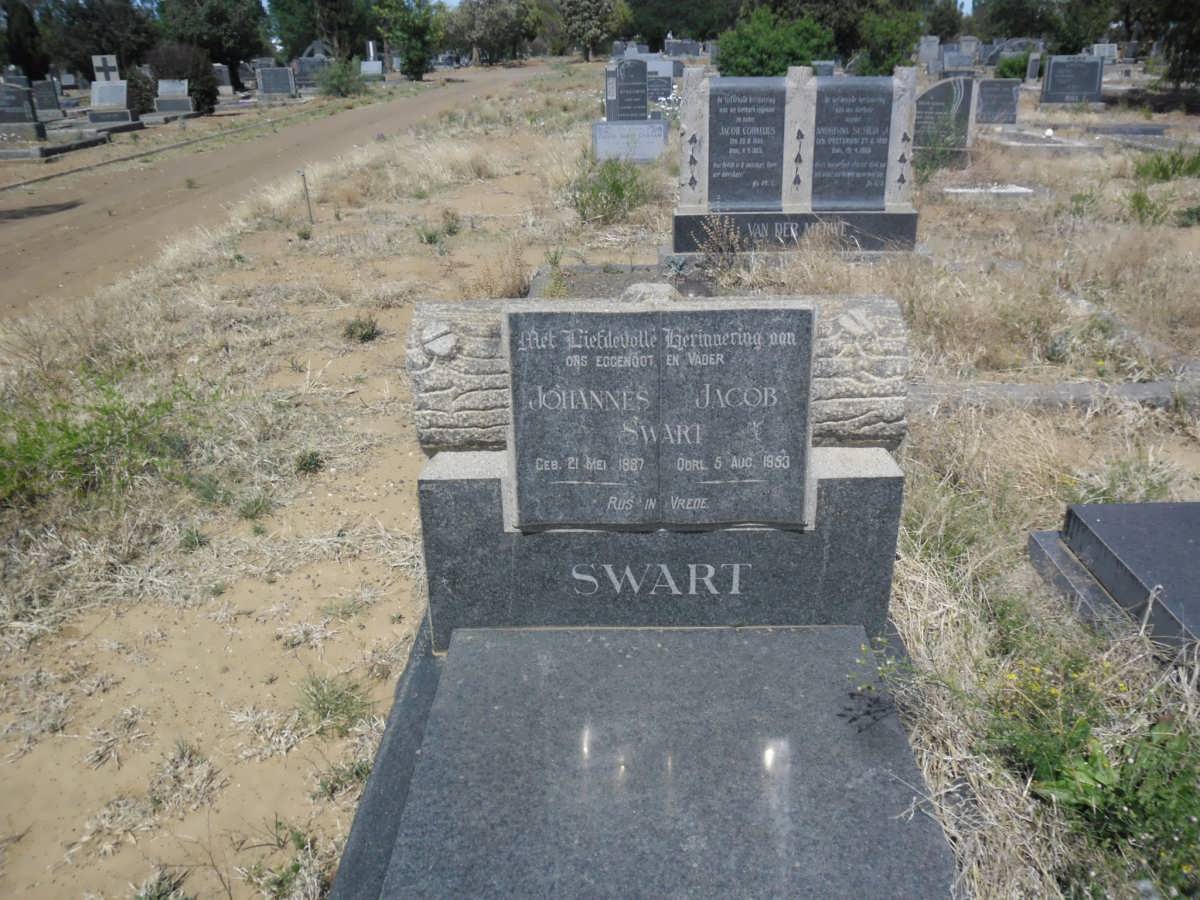 SWART Johannes Jacob 1887-1953