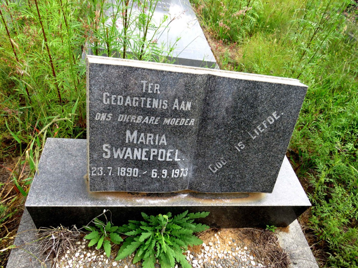 SWANEPOEL Maria 1890-1973