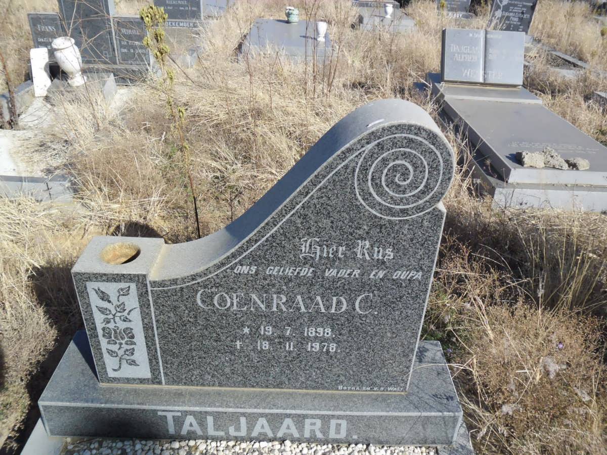 TALJAARD Coenraad C. 1898-1978