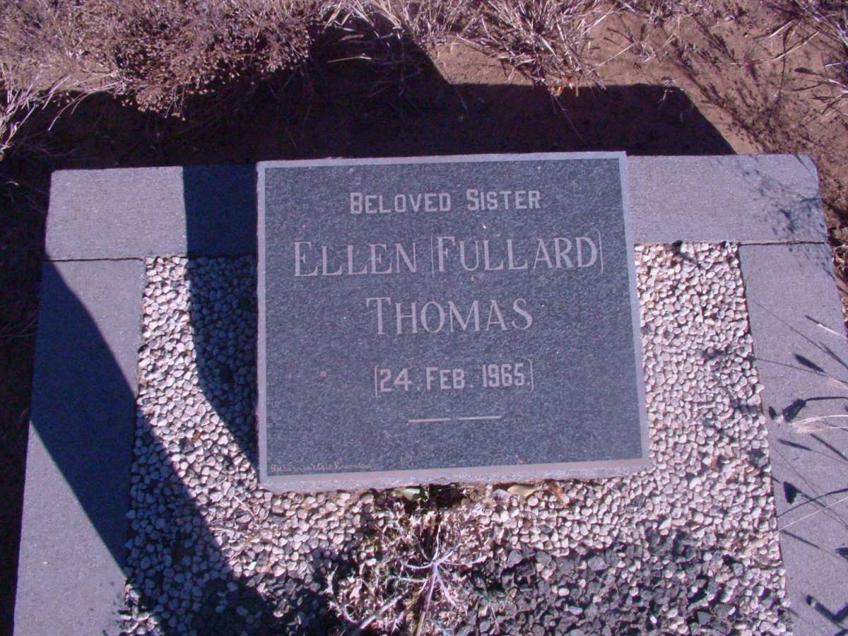 THOMAS Ellen nee FULLARD 1965