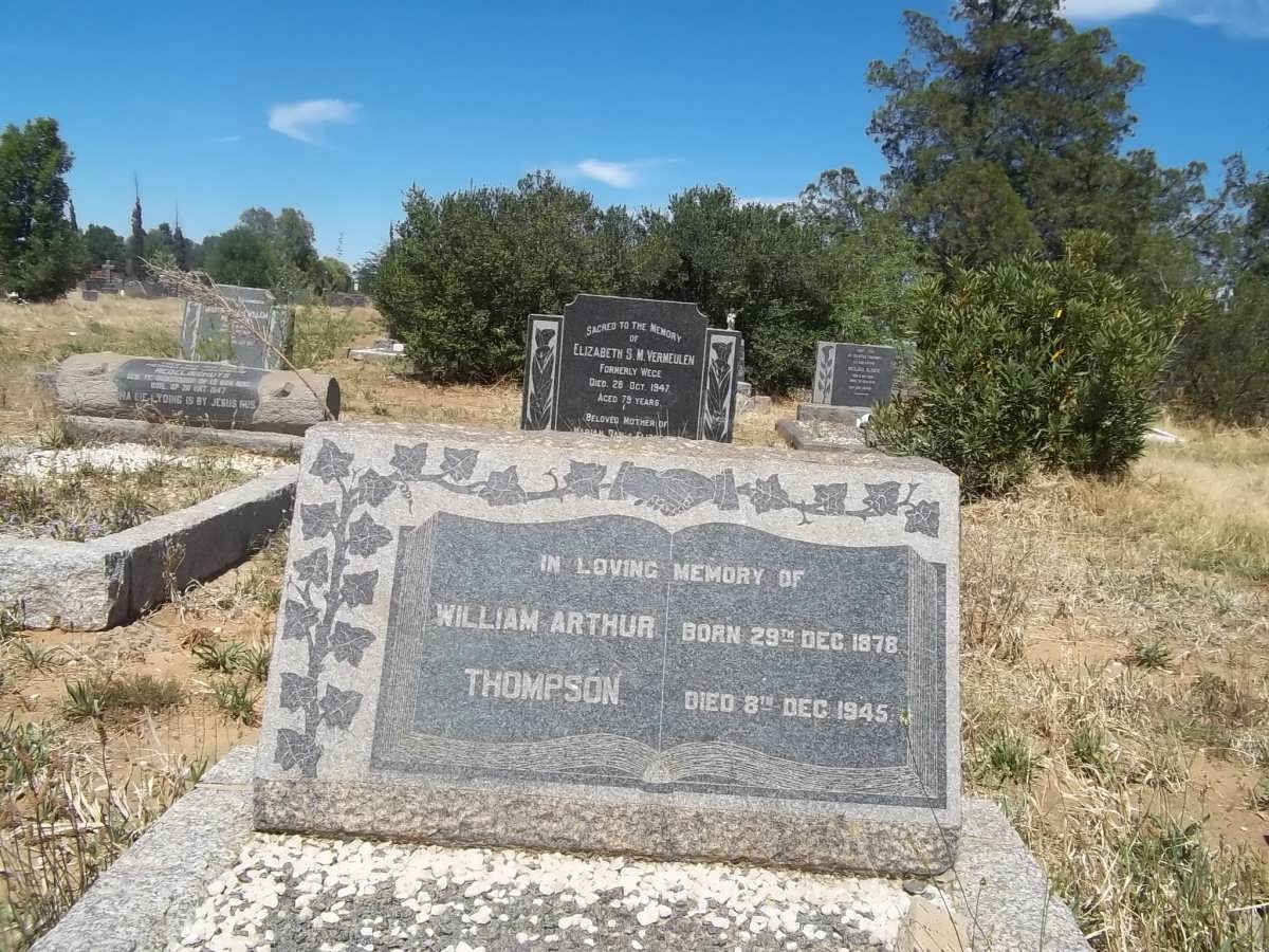 THOMPSON William Arthur 1878-1945