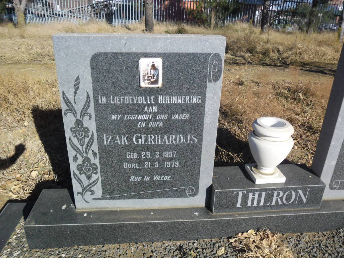 THERON Izak Gerhardus 1897-1979