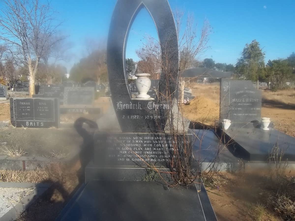 THERON Hendrik 1927-1987