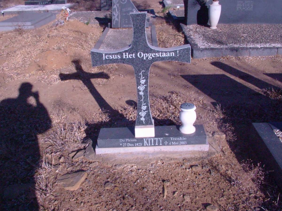 TROSKIE Kitty nee DU PLESSIS 1923-2003
