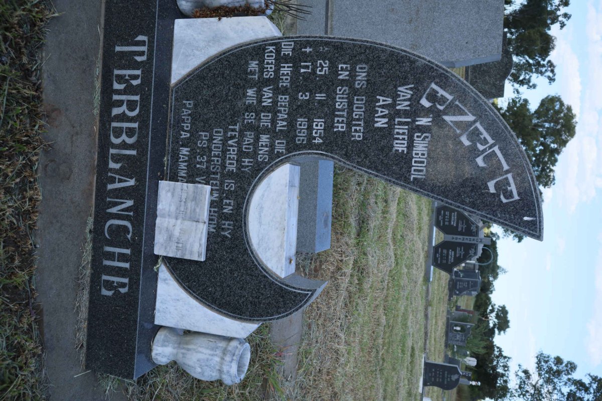 TERBLANCHE Elene 1954-1996