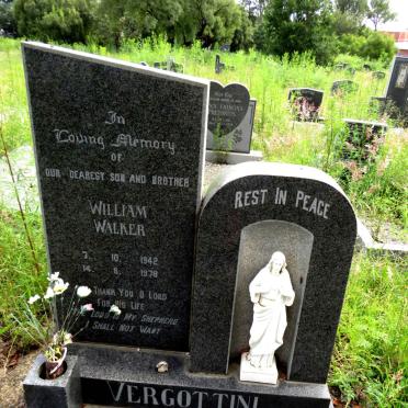 VERGOTTINI William Walker 1942-1978