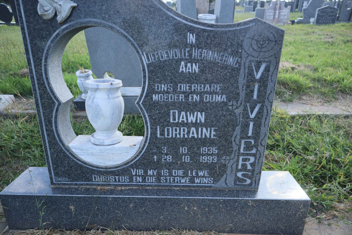 VIVIERS Dawn Lorraine 1935-1993
