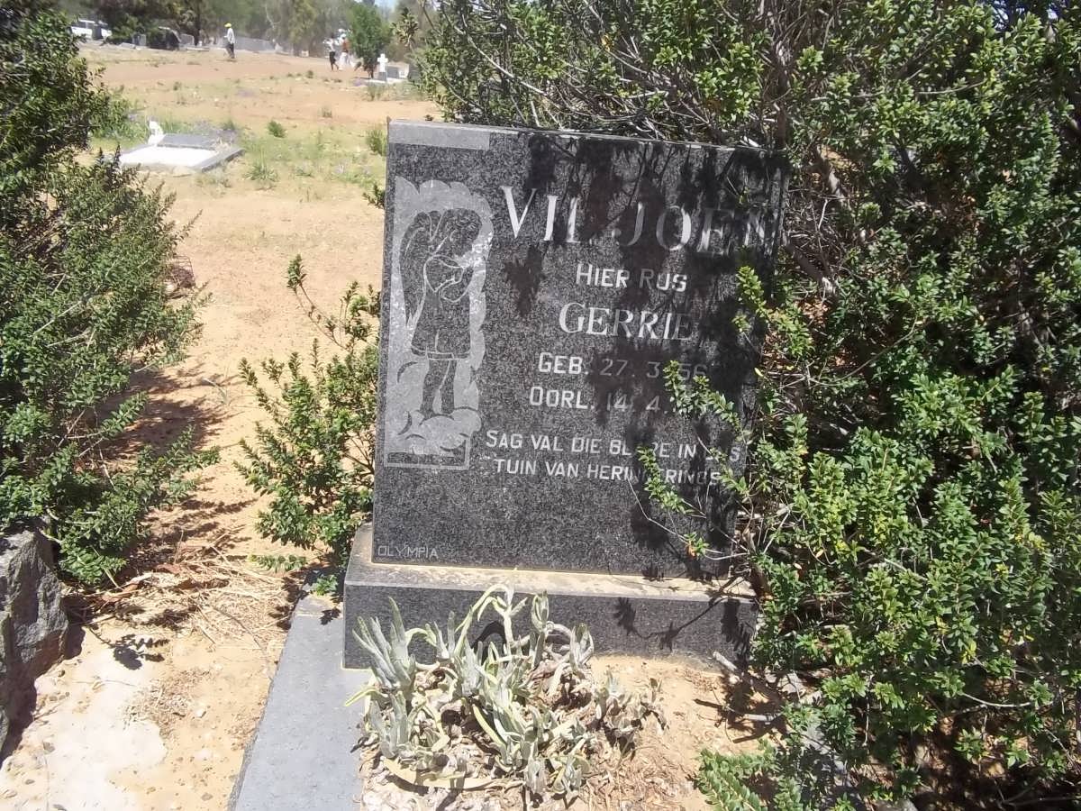 VILJOEN Gerrie 1956-19??