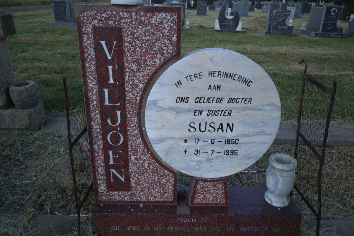 VILJOEN Susan 1950-1995