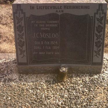 VOSLOO J.C. 1924-1964