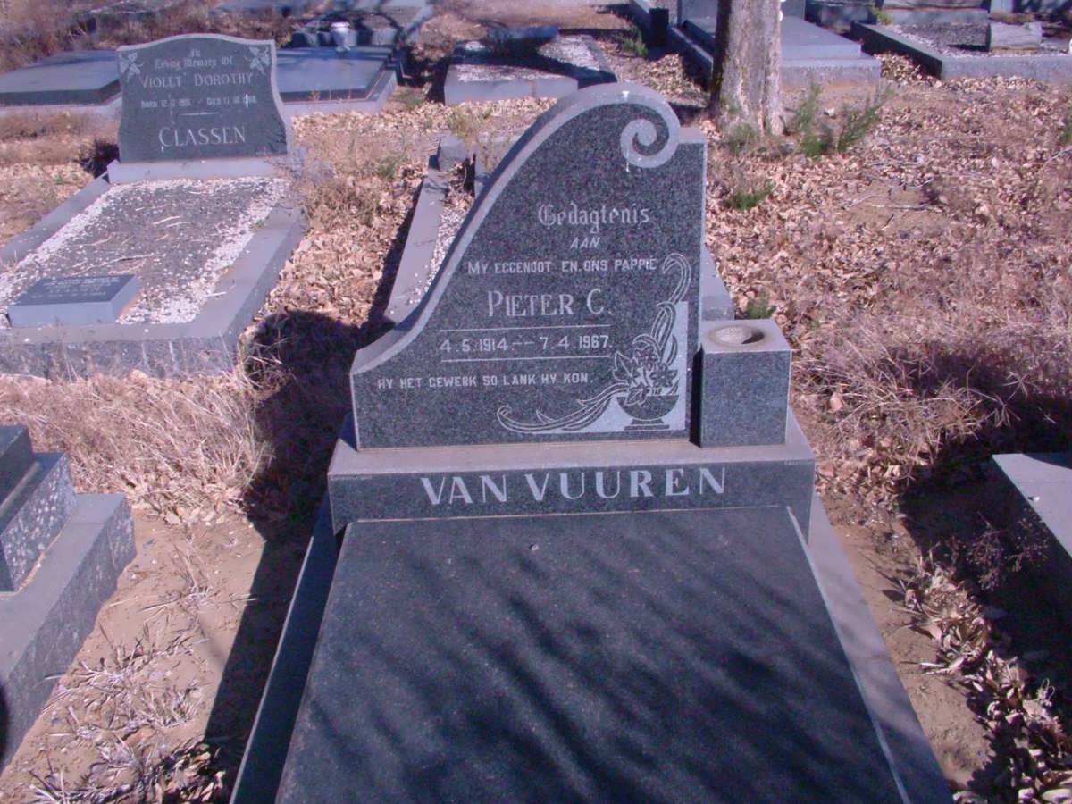 VUUREN Pieter C., van 1914-1968