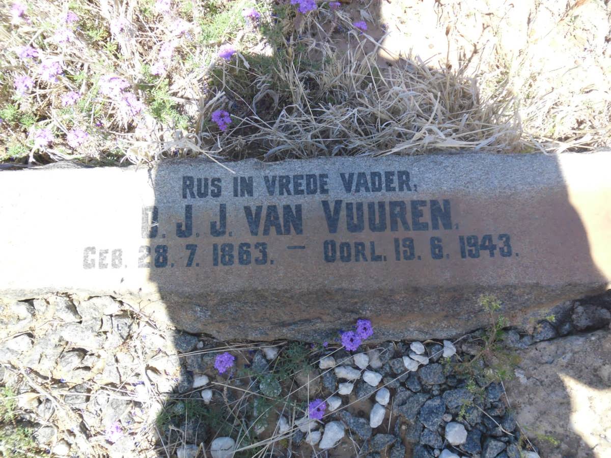 VUUREN C.J.J., van 1863-1943