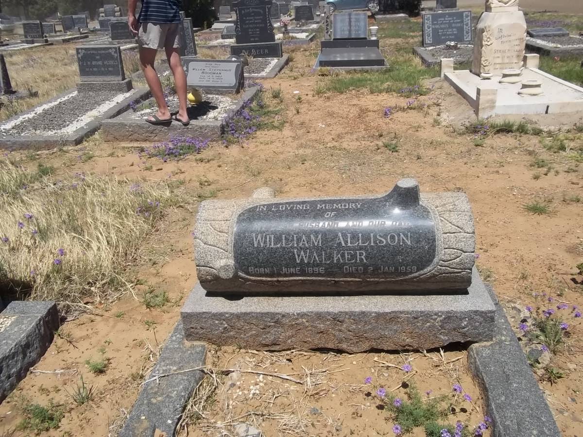 WALKER William Allison 1896-1959