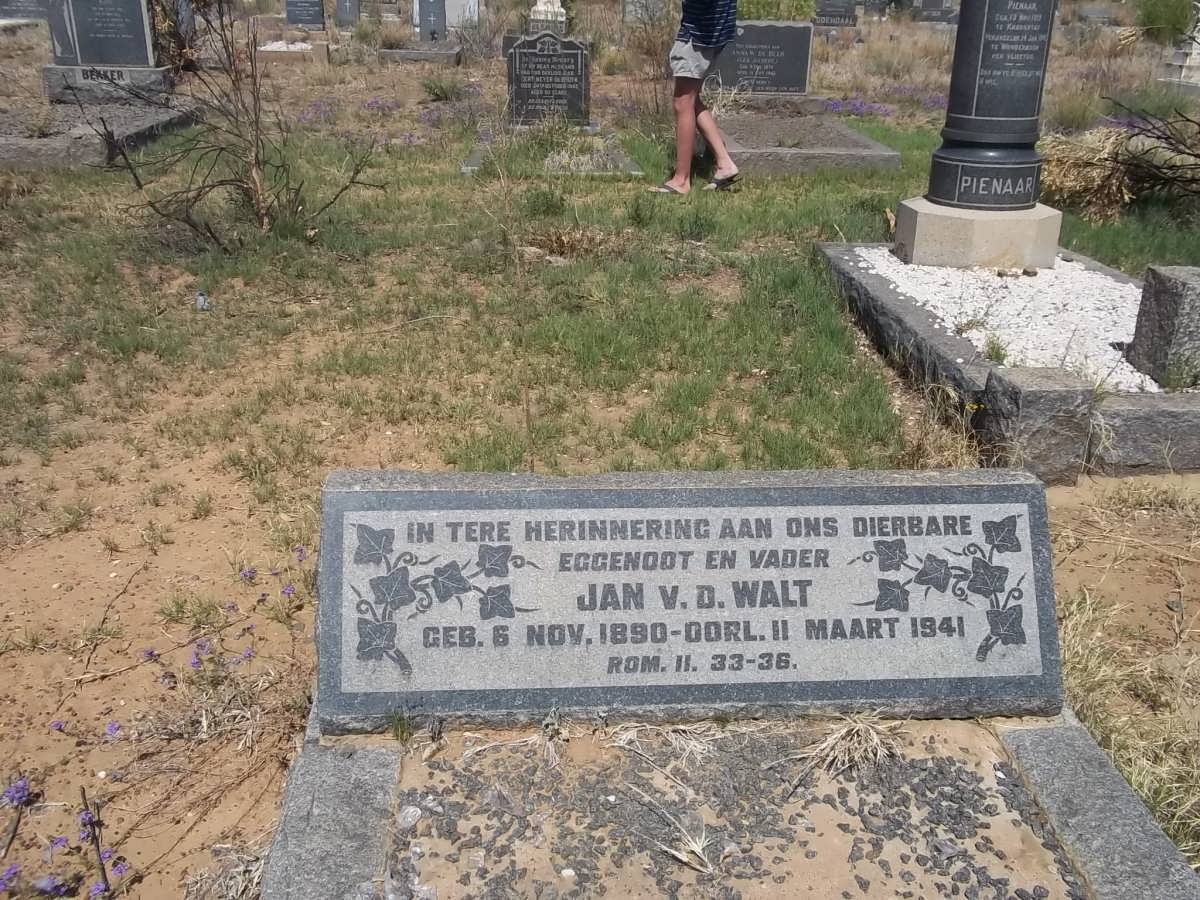 WALT Jan, v.d. 1890-1941