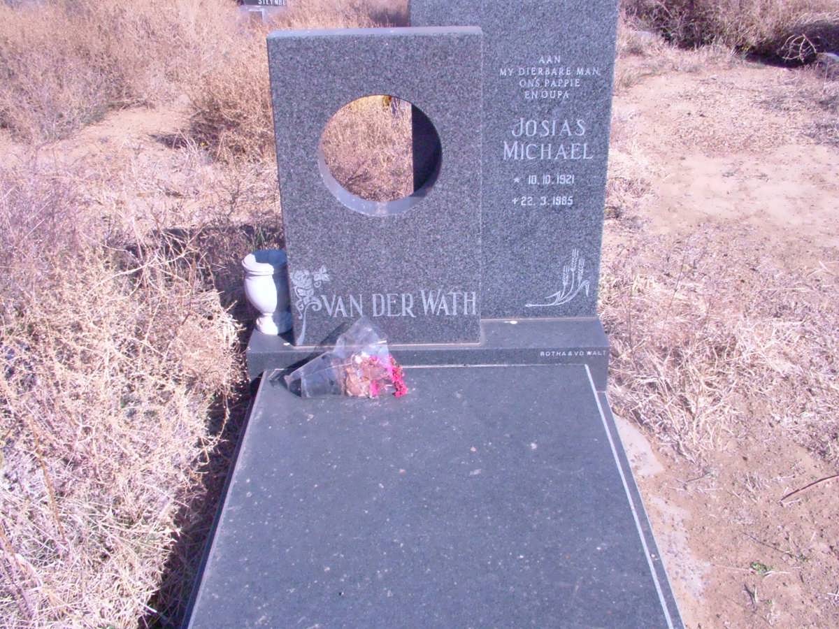 WATH Josias Michael, van der 1921-1985