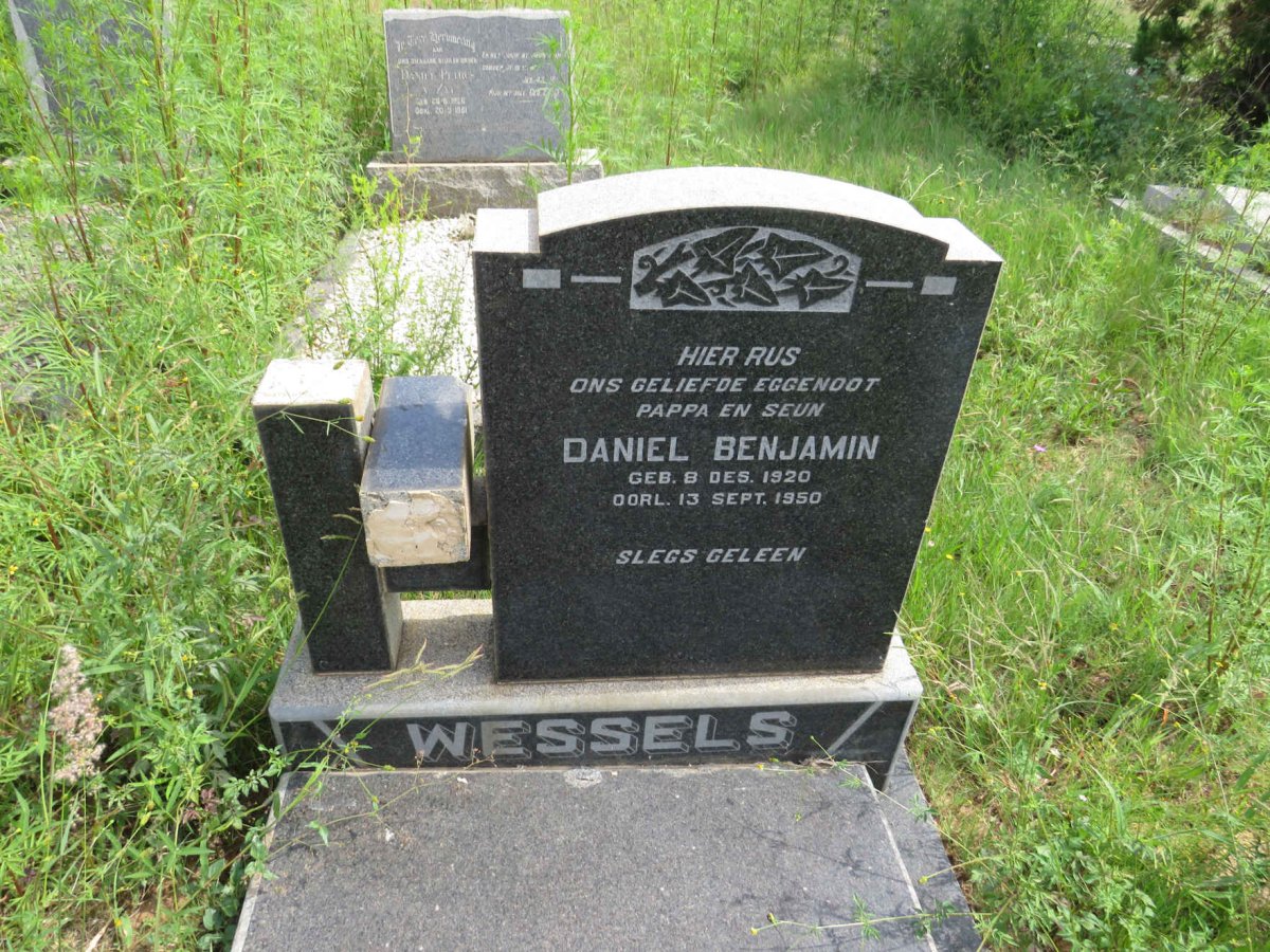 WESSELS Daniel Benjamin 1920-1950
