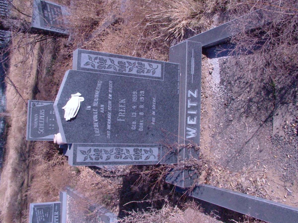 WEITZ Freek 1959-1979
