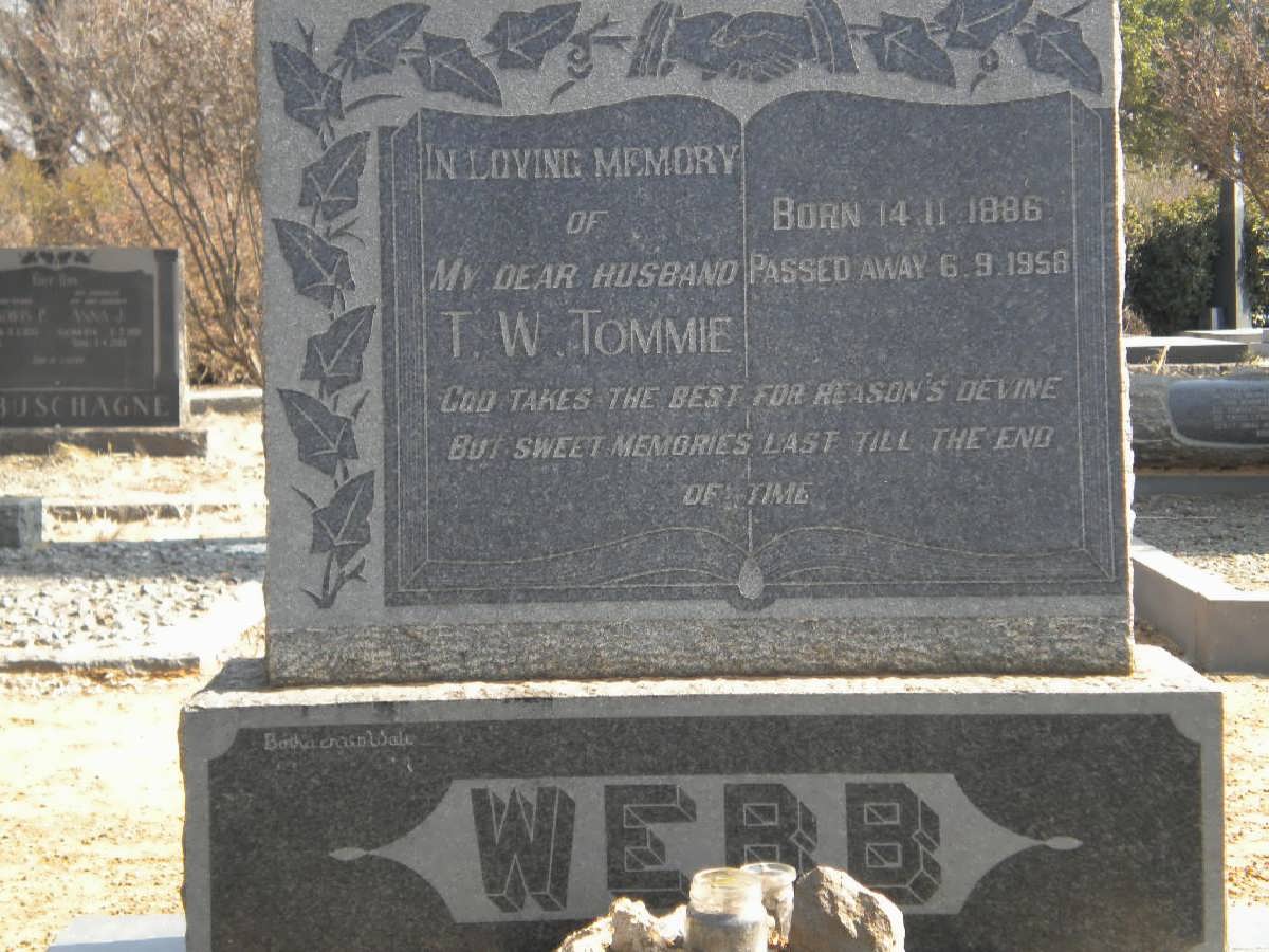 WEBB T.W. 1886-1958