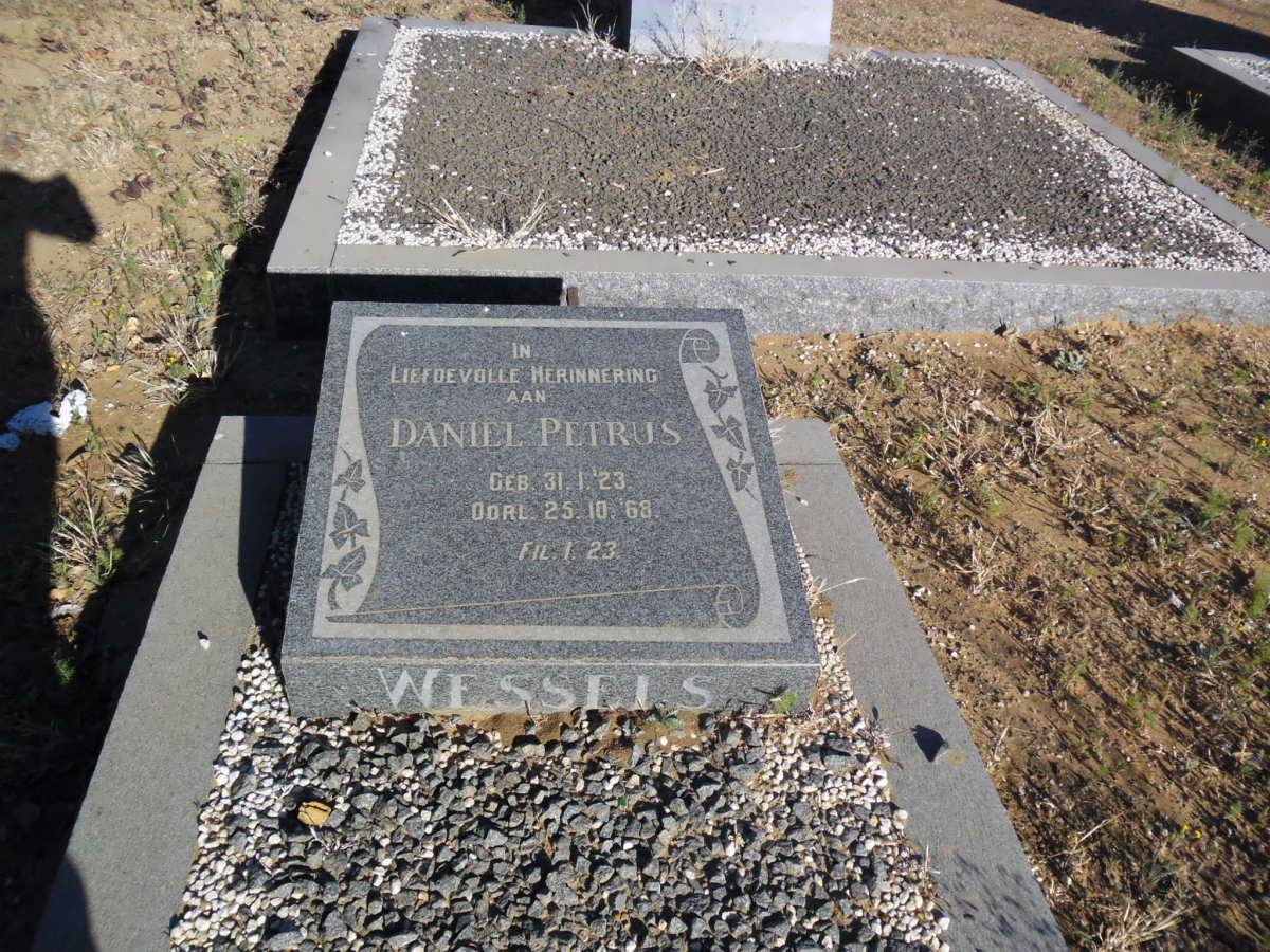 WESSELS Daniel Petrus 1923-1968