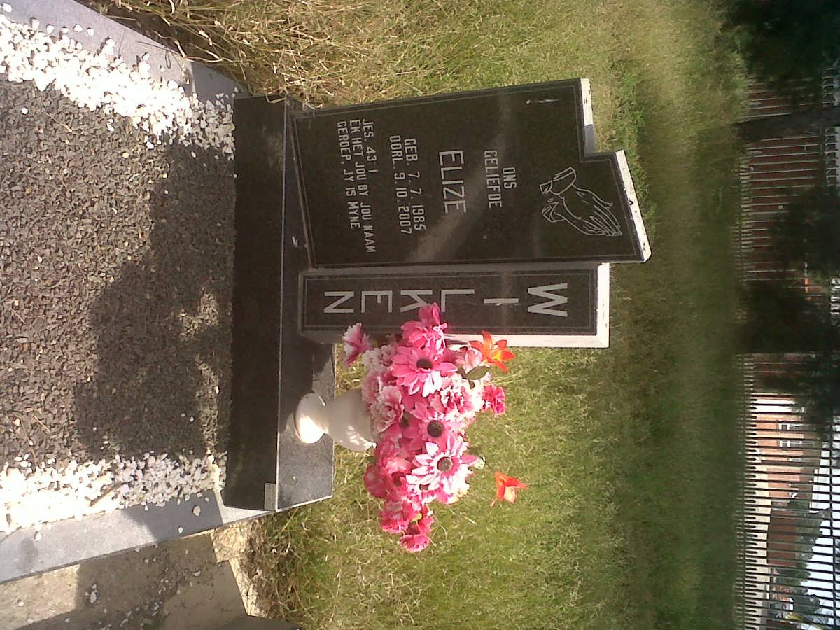 WILKEN Elize 1985-2007