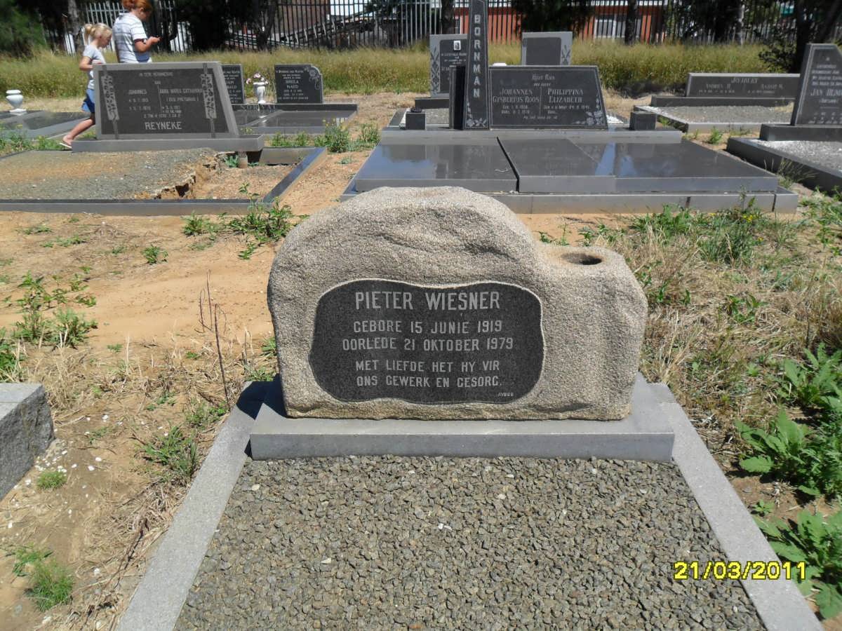 WIESNER Pieter 1919-1979