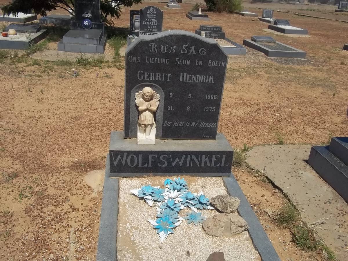 WOLFSWINKEL Gerrit Hendrik 1966-1975