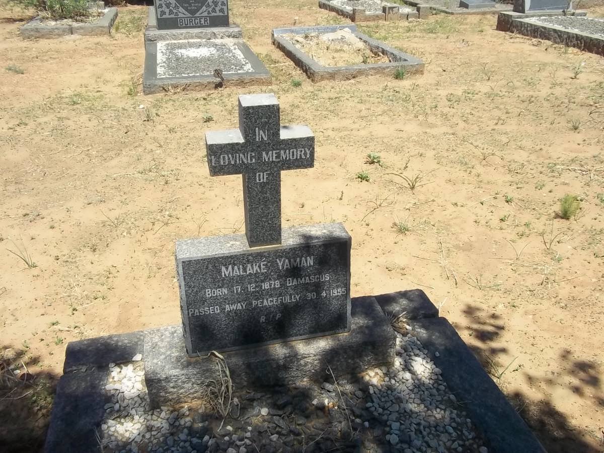YAMAN Malaké 1878-1955