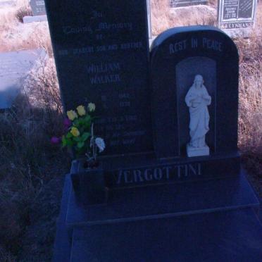 ZERGOTTINI William Walker 1942-1978