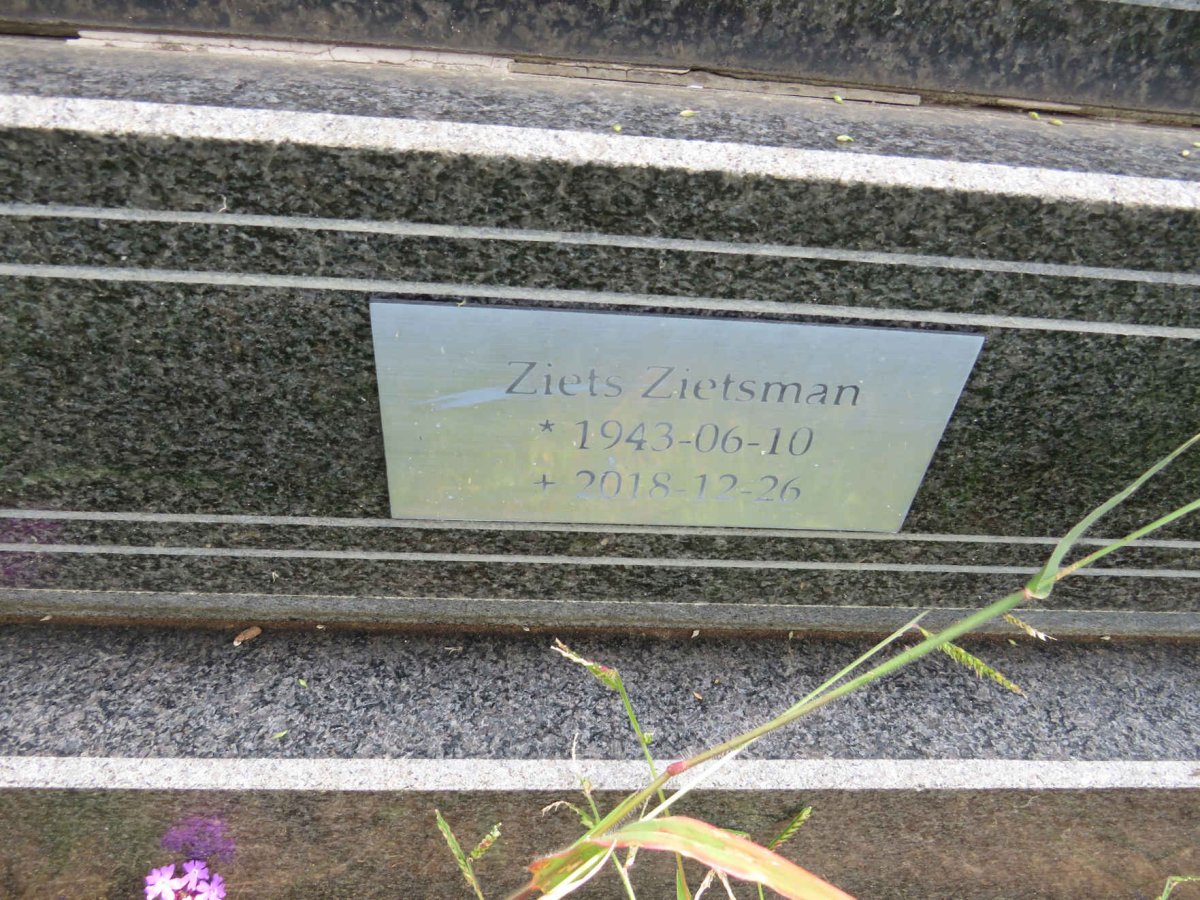 ZIETSMAN Johannes Christoffel 1918-1986 & Magrietha Johanna 1921-2017 :: ZIETSMAN Ziets 1943-2018 _2