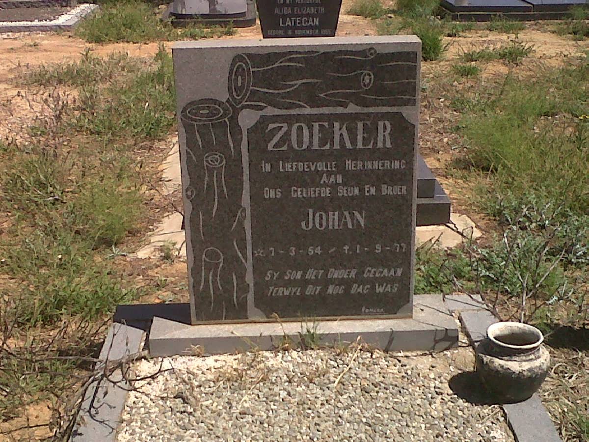 ZOEKER Johan 1954-1977