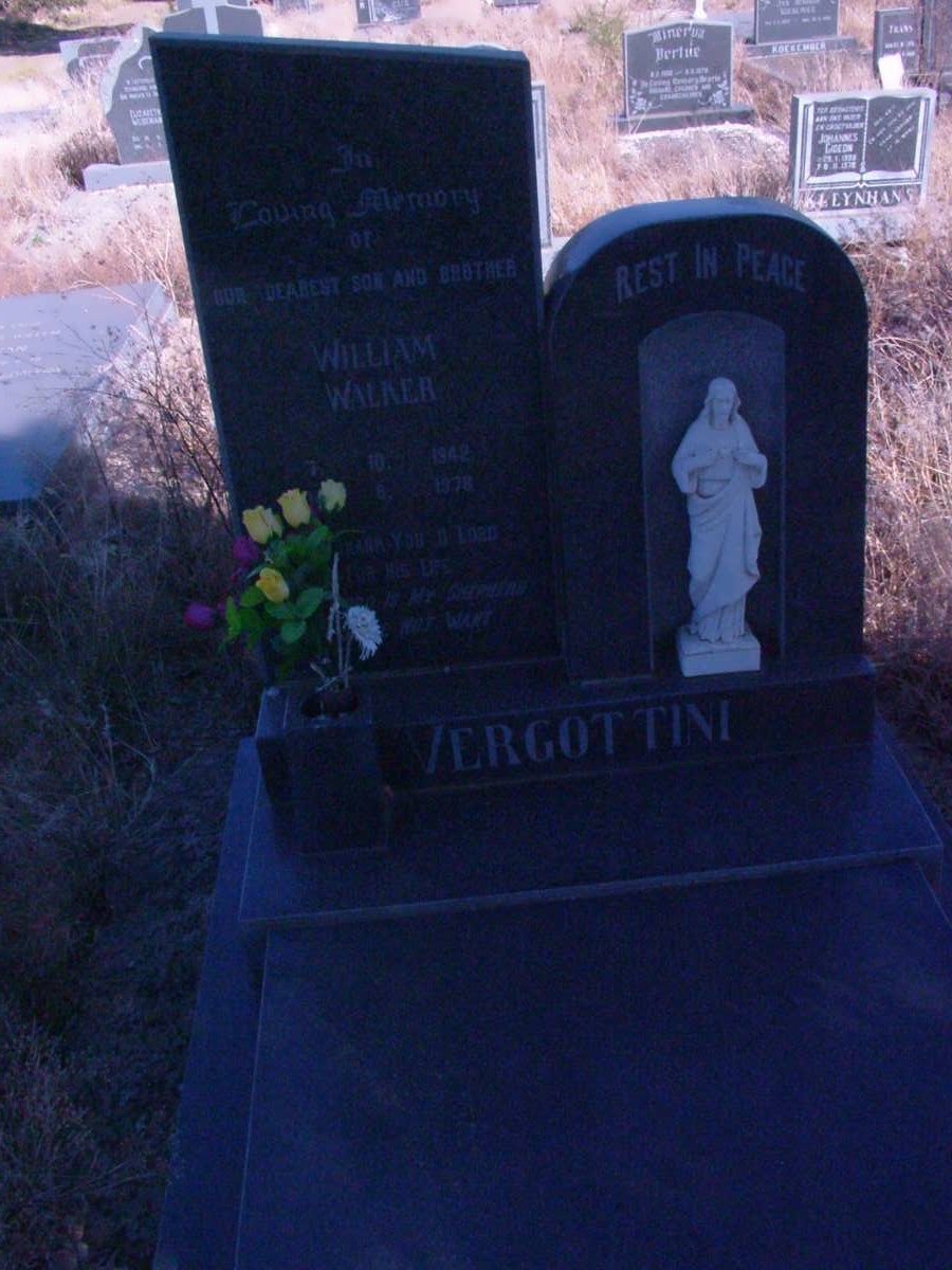 ZERGOTTINI William Walker 1942-1978