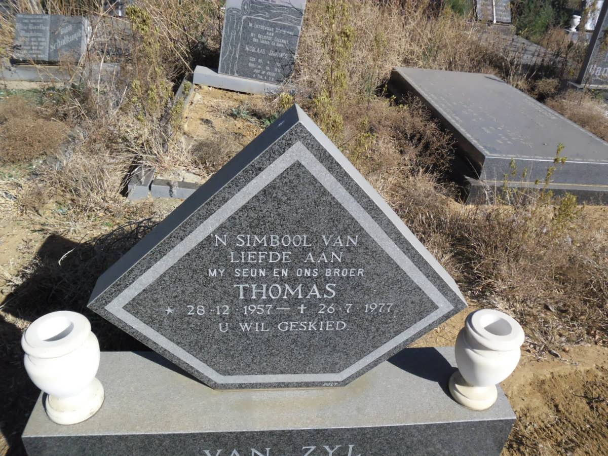 ZYL Thomas, van 1957-1977